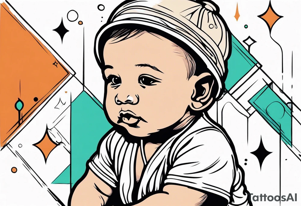 street baby tattoo idea
