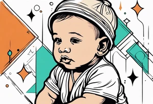 street baby tattoo idea
