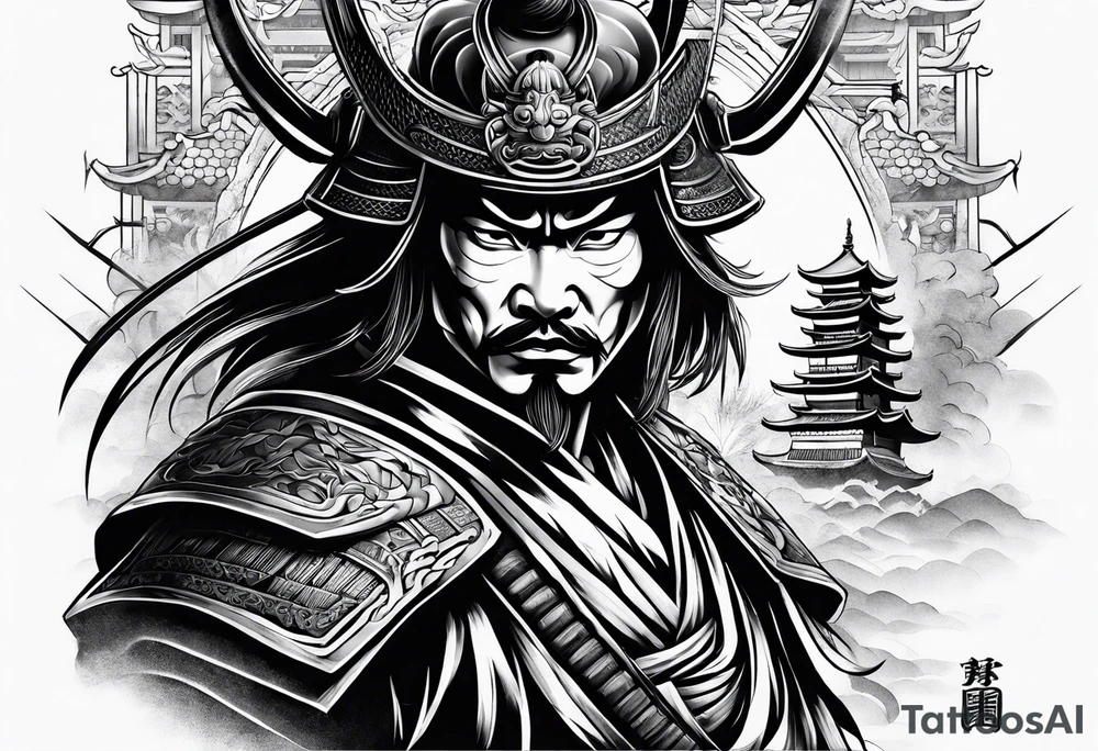 samurai tattoo idea