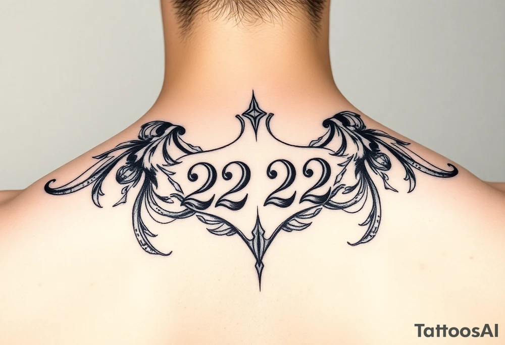 Feminine 224 tattoo idea