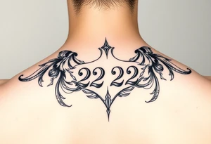 Feminine 224 tattoo idea
