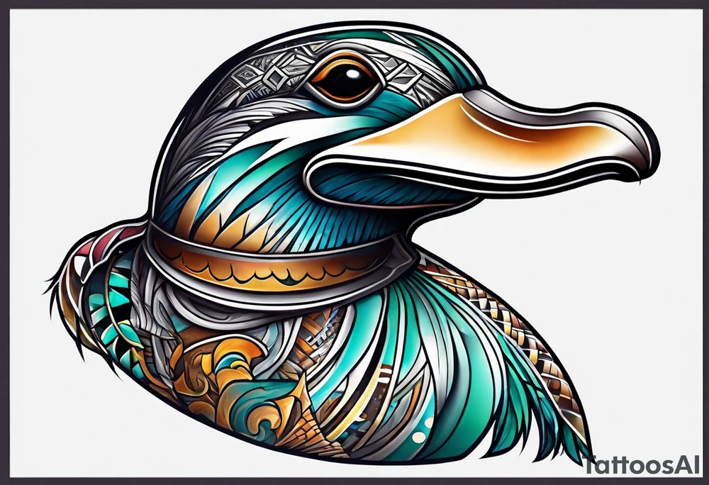 Platypus tattoo idea