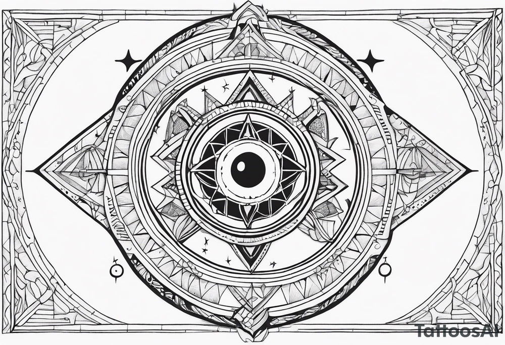 Astrology, Gemini, Natal Chart, angelic, soul mates, vision, third eye, armband tattoo idea