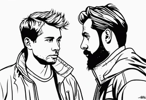 Jenson and Noah tattoo idea