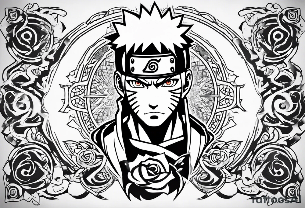 naruto curse mark tattoo idea
