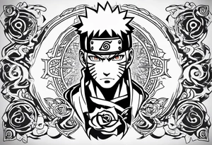 naruto curse mark tattoo idea