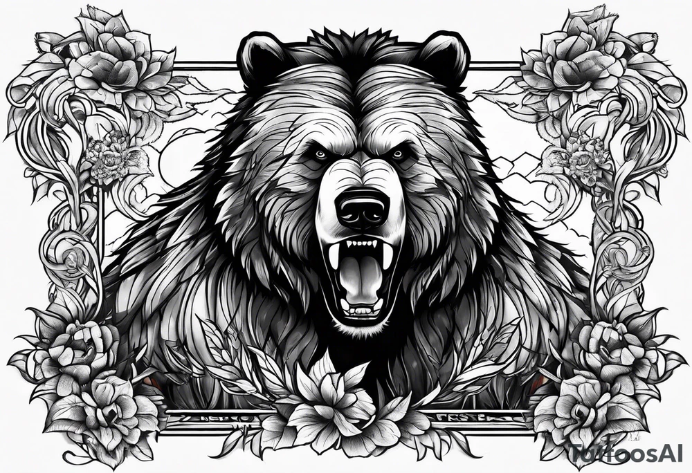 werebear tattoo idea