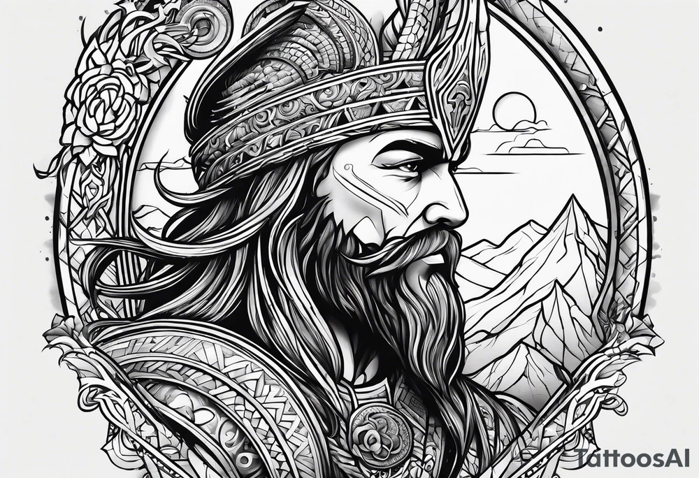 Valhalla tattoo idea