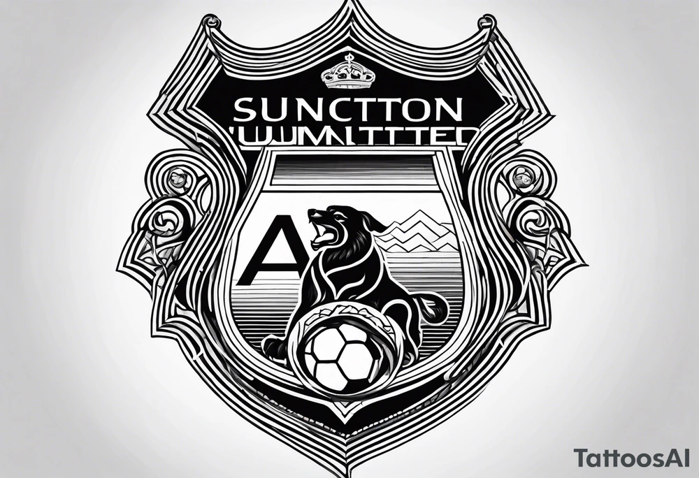 football, sutton united, aura tattoo idea