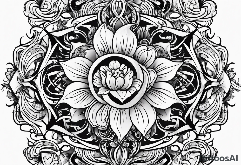 preforming art tattoo idea