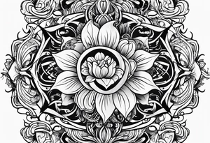 preforming art tattoo idea