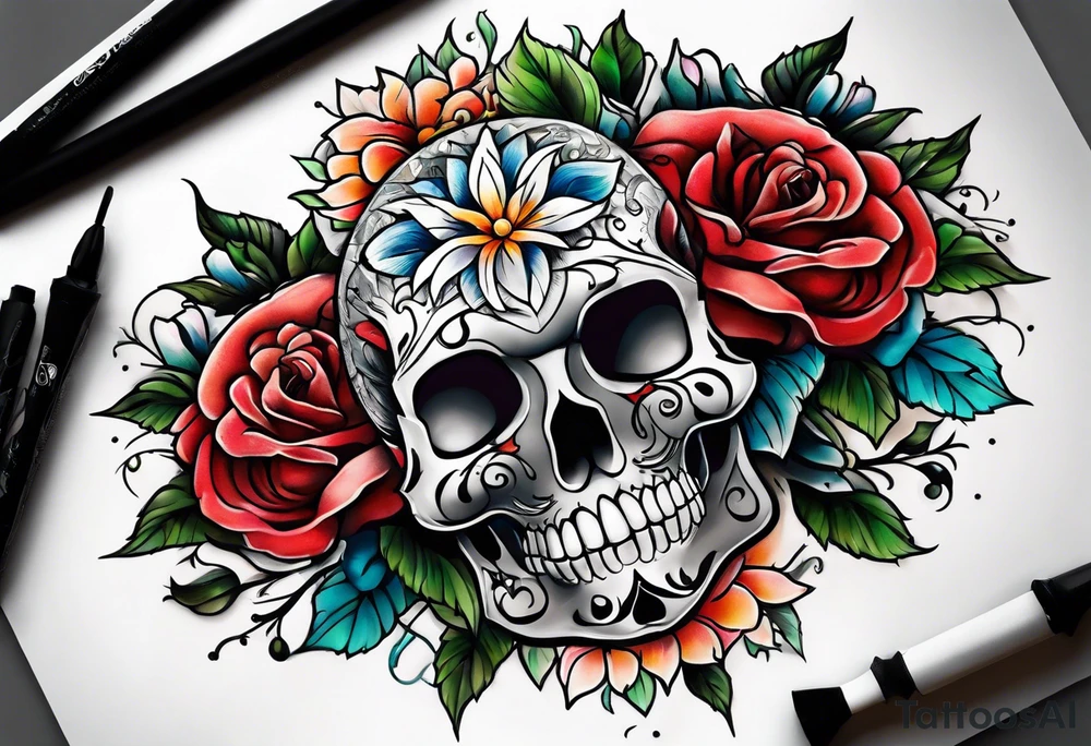 Garden tattoo tattoo idea