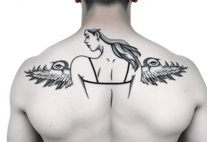 Girl with big ass tattoo idea