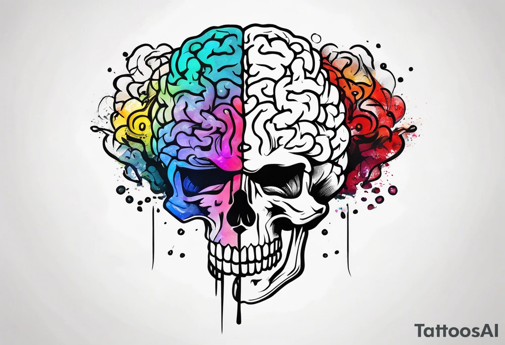 brain war tattoo idea