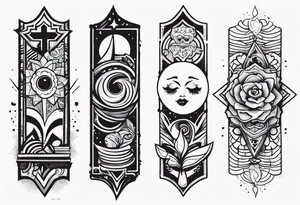 Own god forearm tattoo idea