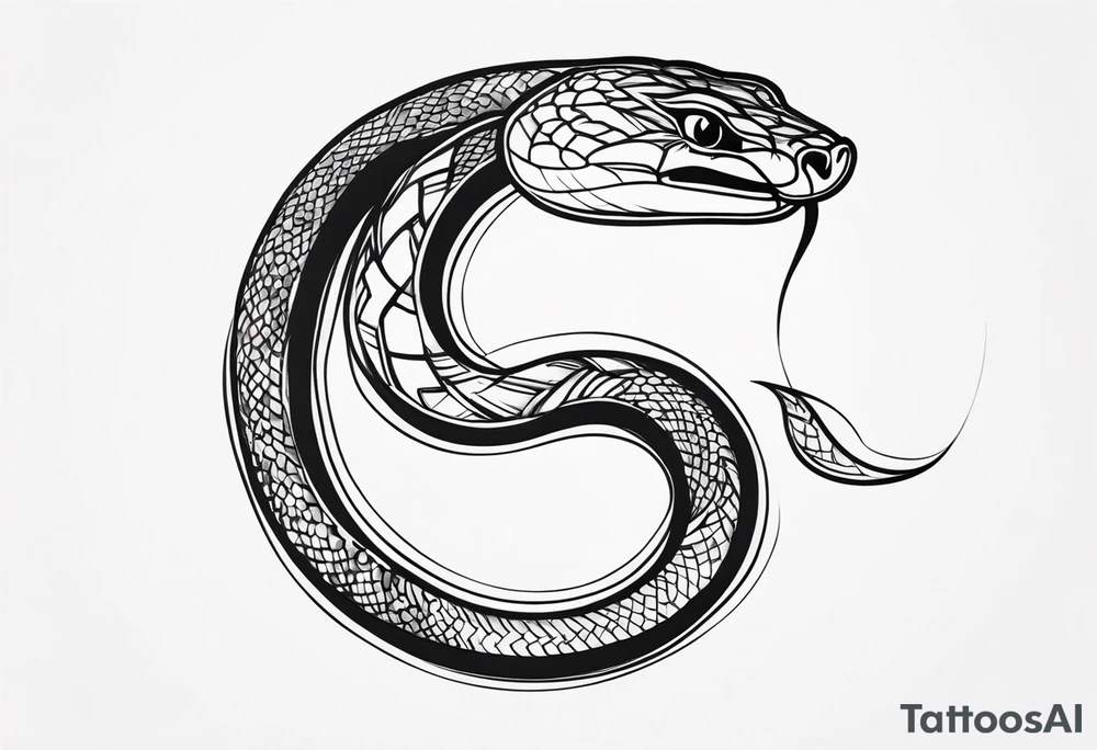 snake tattoo idea