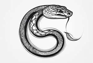 snake tattoo idea
