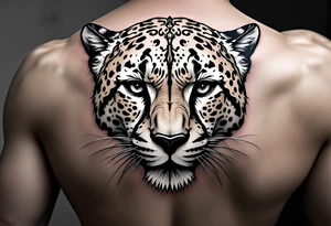 cheetah tattoo tattoo idea