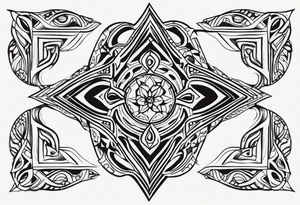 tribal tattoo idea