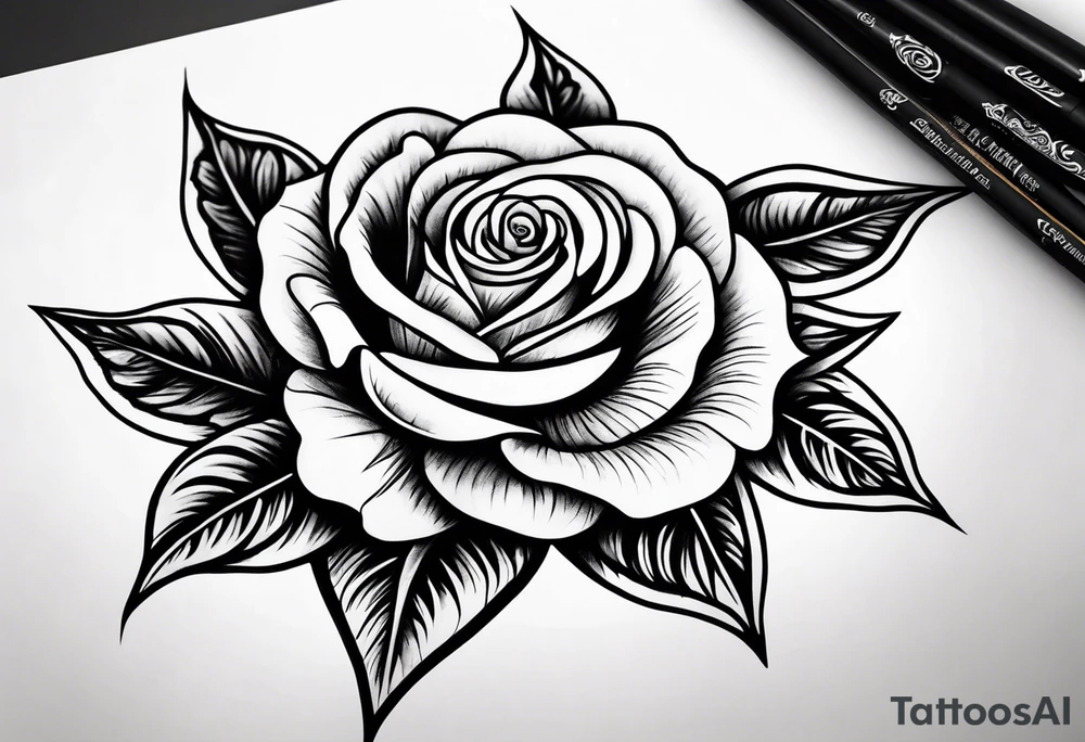 Rose tattoo design tattoo idea