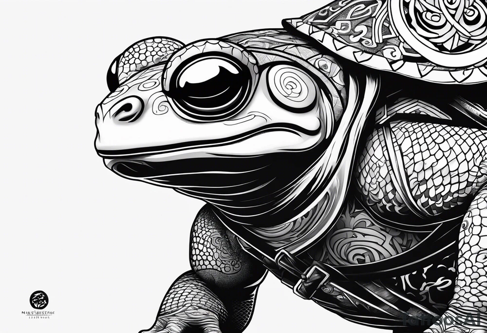 Jiraiya Naruto Gamakichi toad tattoo idea