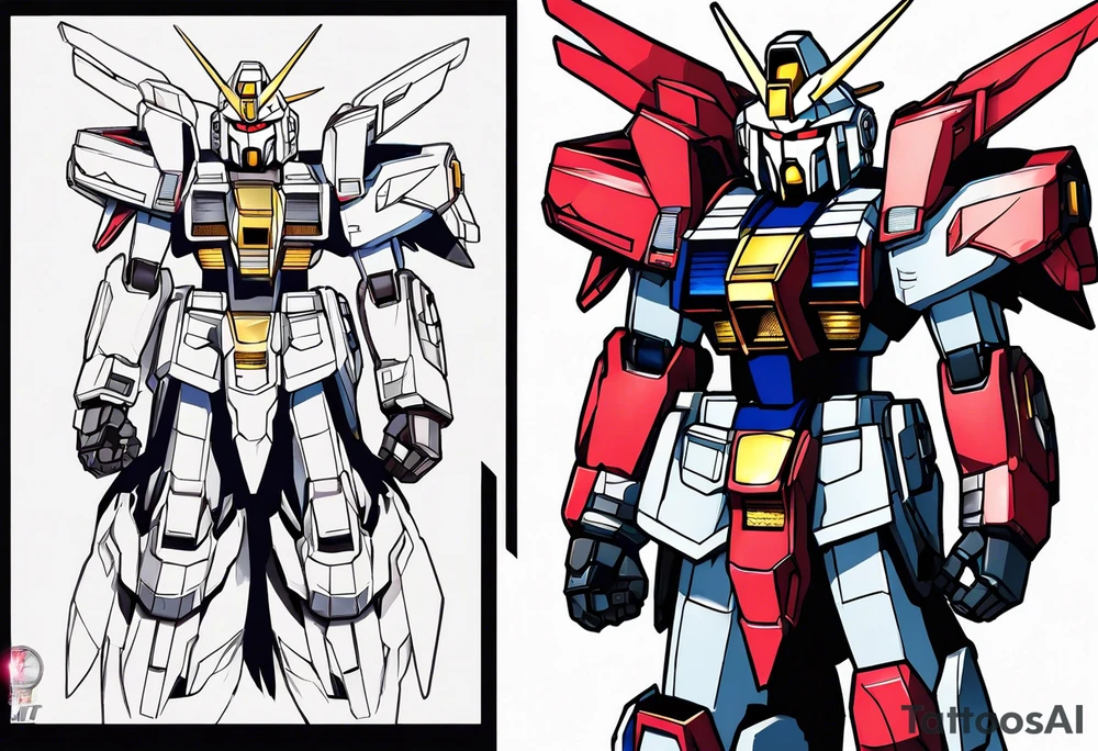 Gundam tattoo idea