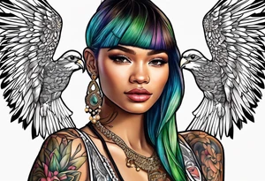Zendaya is my daughters name tattoo idea