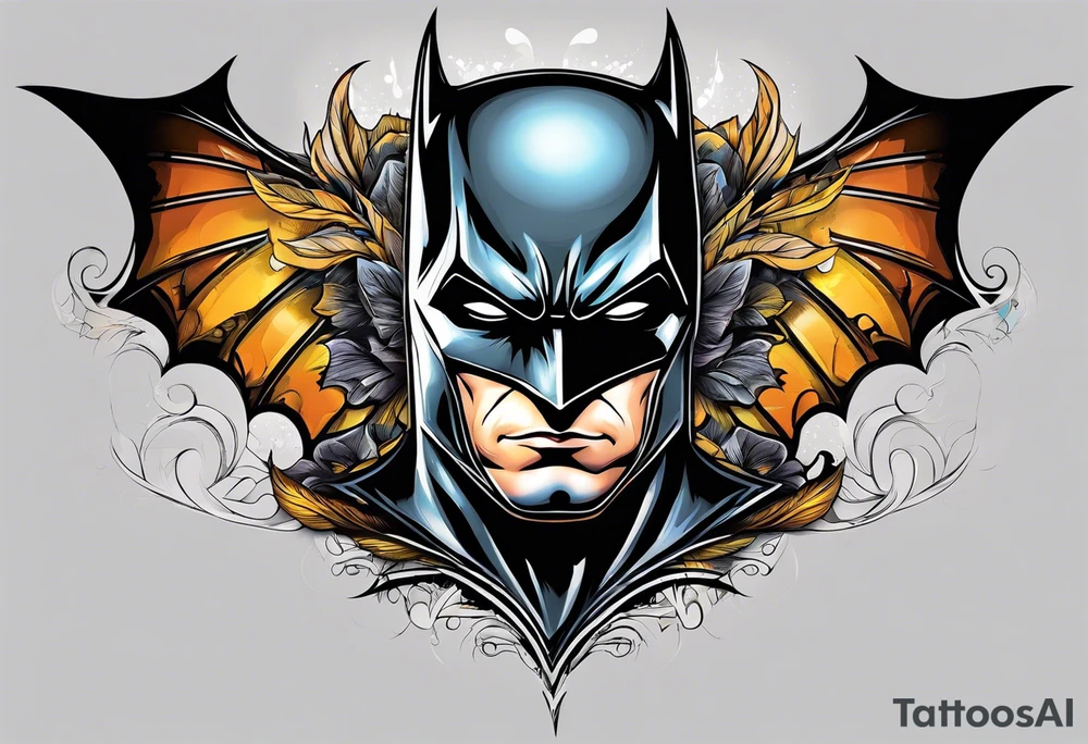 batman turkey from  the 70's tattoo idea