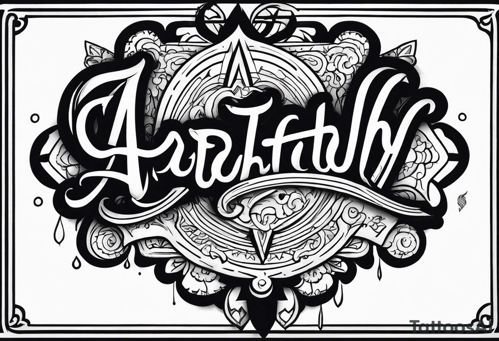Apathy is death tattoo idea