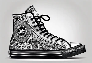 A shoe bill forearm tattoo tattoo idea