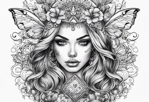 Graag een tattoo met sterrenbeeld boogschutter, liefde en geluk tattoo idea