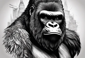 King kong tattoo idea