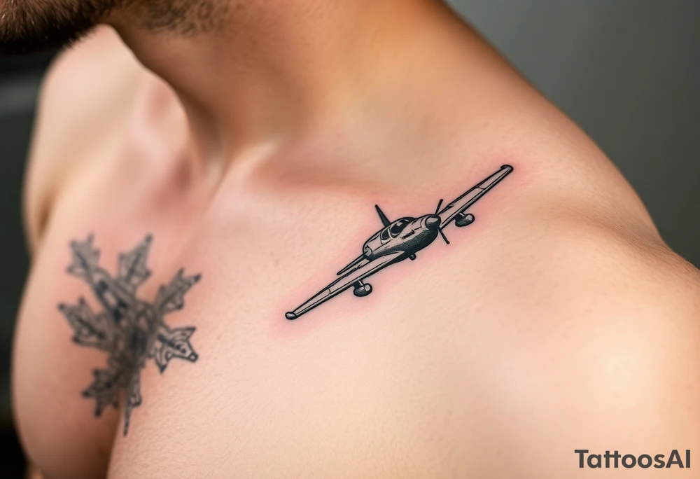 aviation tattoo idea