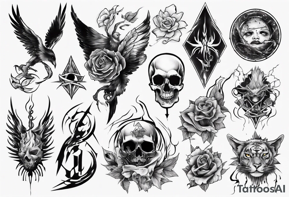 random, anything tattoo idea