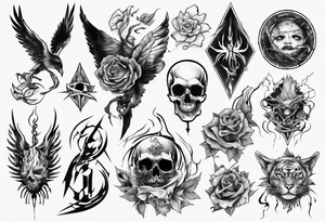 random, anything tattoo idea