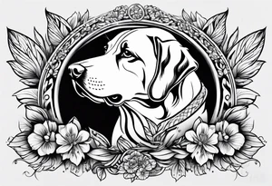 dog tattoo tattoo idea