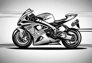 Superbike tattoo idea
