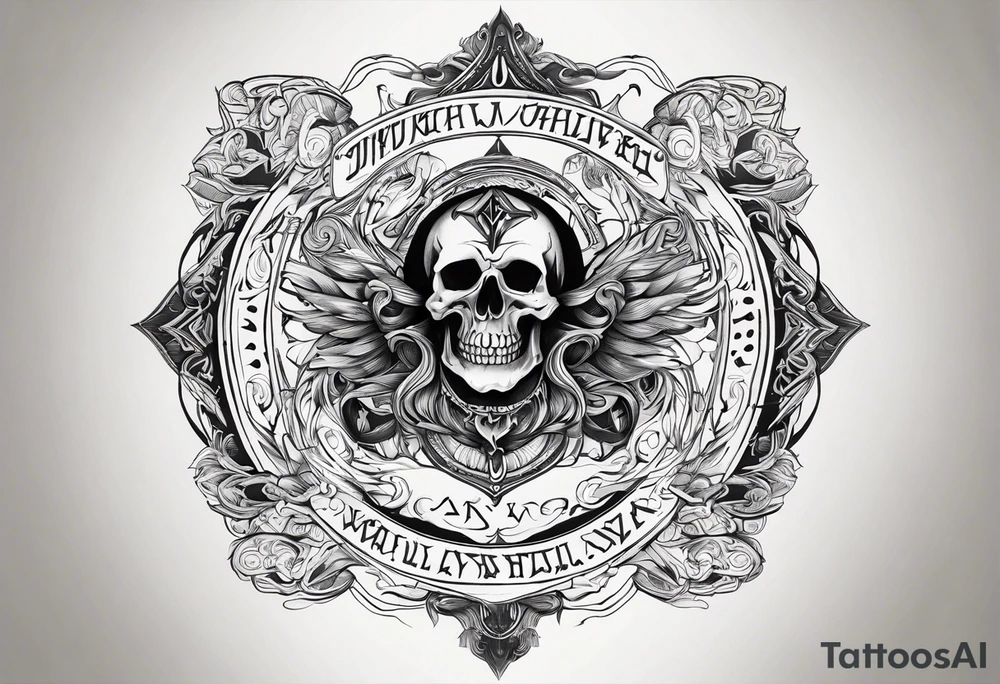 Valhalla death 
prayer poem tattoo idea