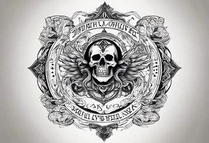 Valhalla death 
prayer poem tattoo idea
