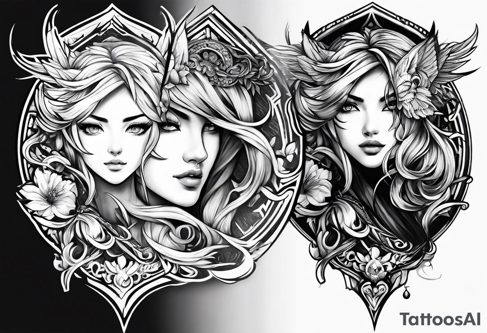 LOGO MANGA tattoo idea
