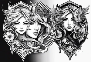 LOGO MANGA tattoo idea