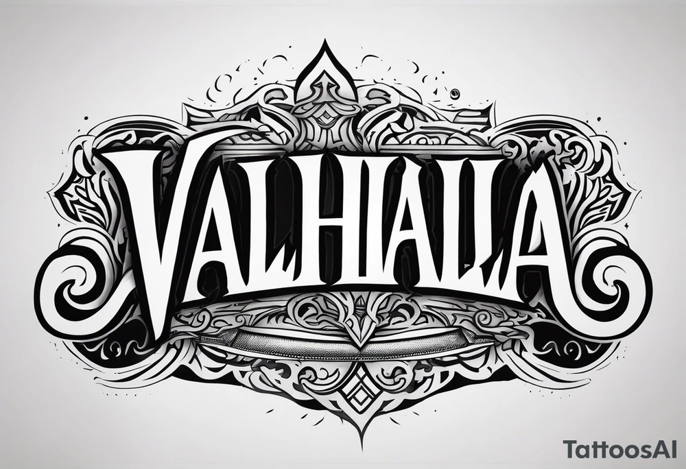 Valhalla tattoo idea