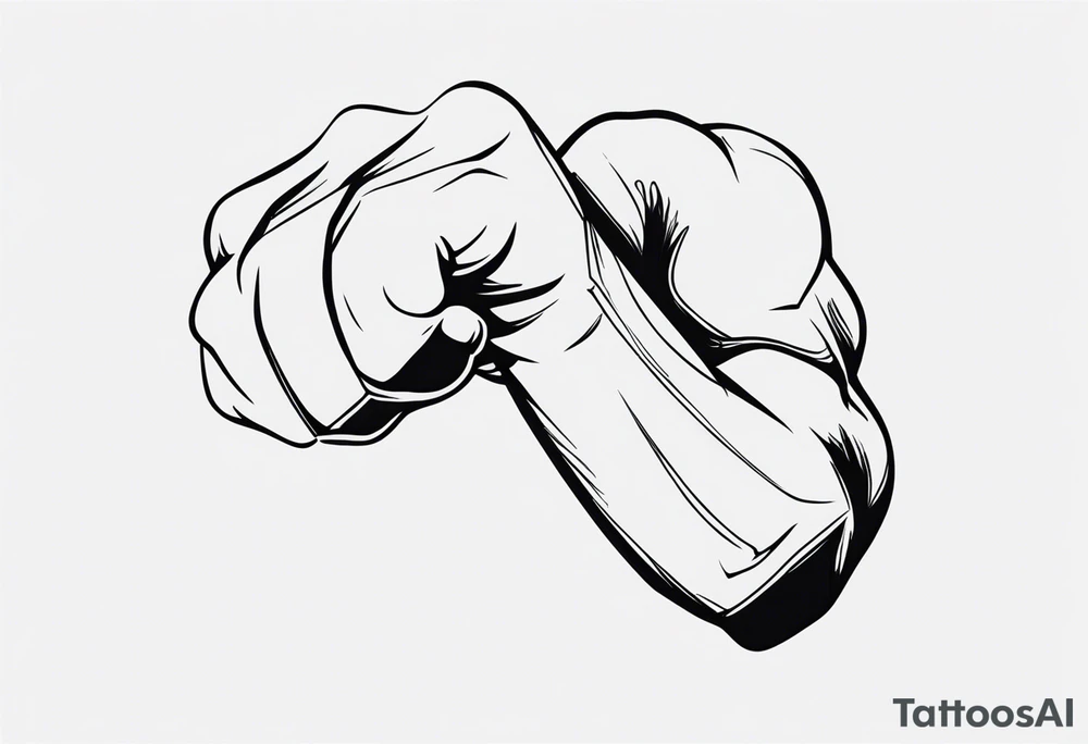 biceps tattoo idea