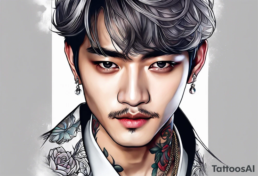 Kim Taehyung tattoo idea
