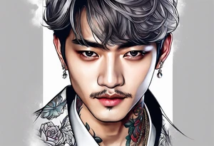 Kim Taehyung tattoo idea