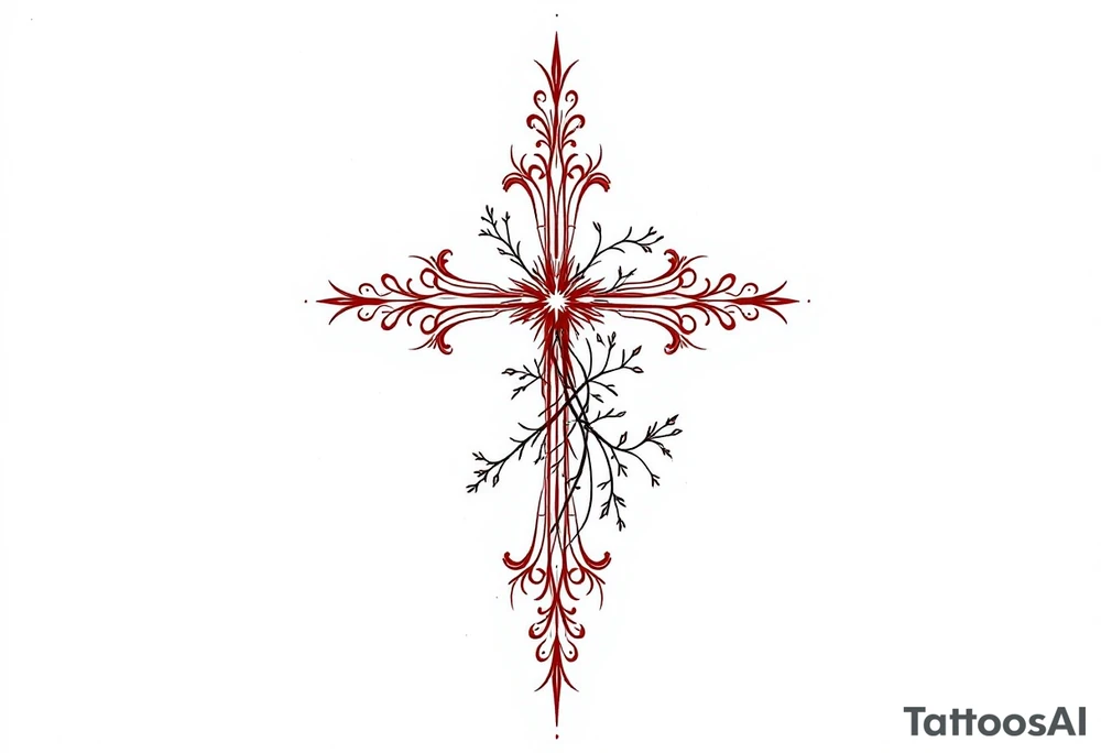 red cross tattoo idea