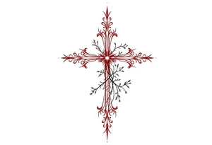 red cross tattoo idea