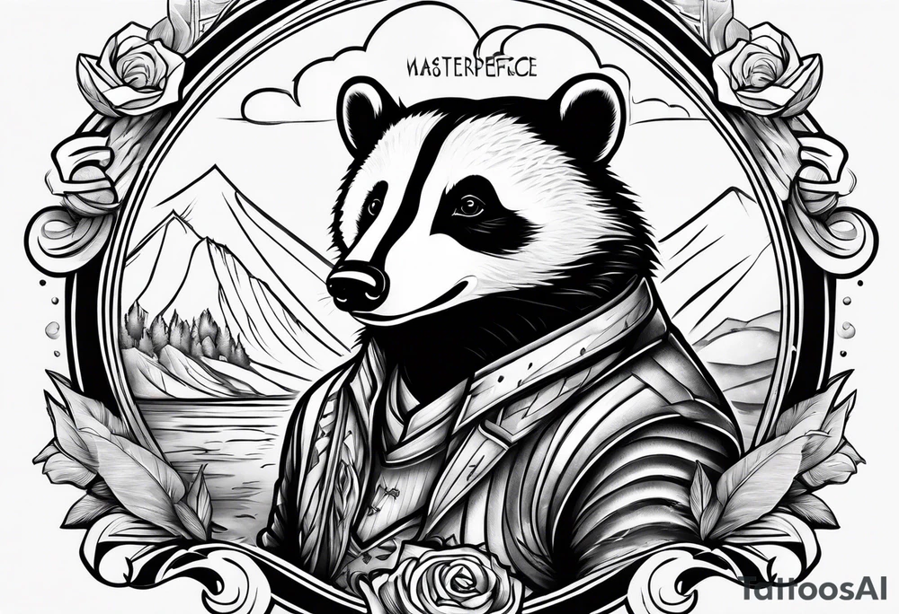 Mc Badger tattoo idea