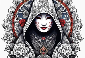 No face tattoo idea