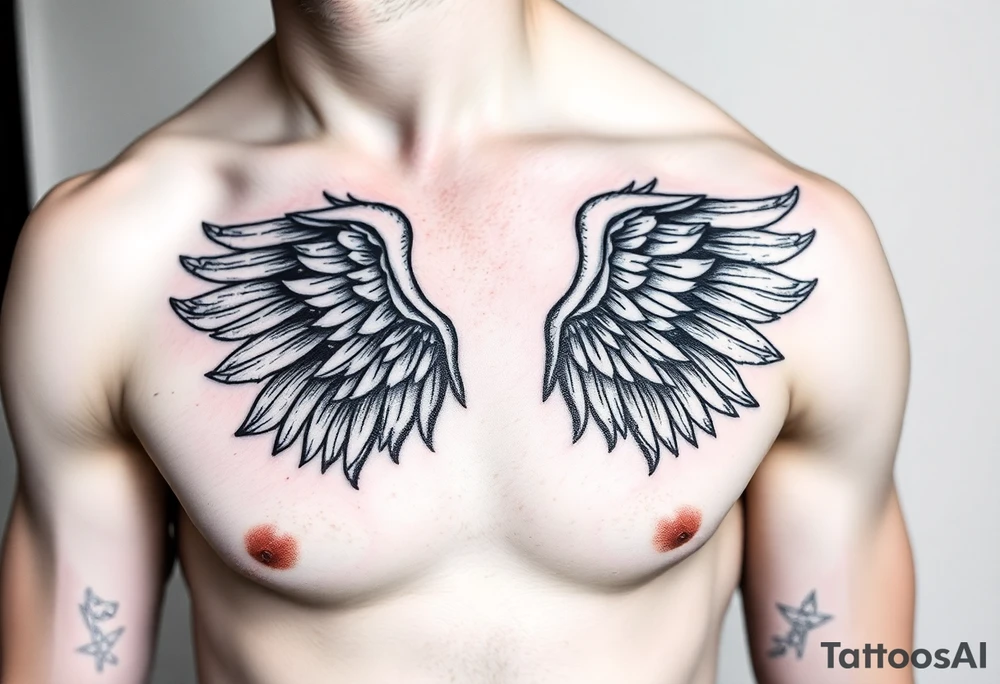 A tattoo representing the embracement of homosexuality. Keep the design elegant, modern, and deeply meaningful. Do not use wings tattoo idea
